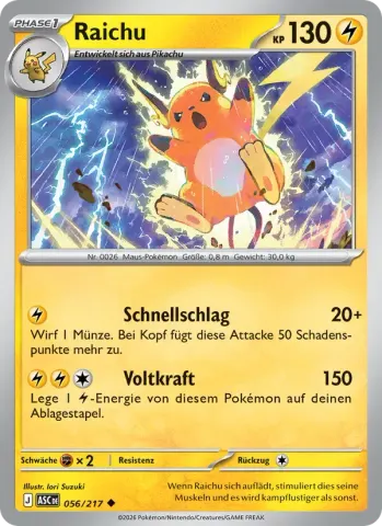 Raichu · 056