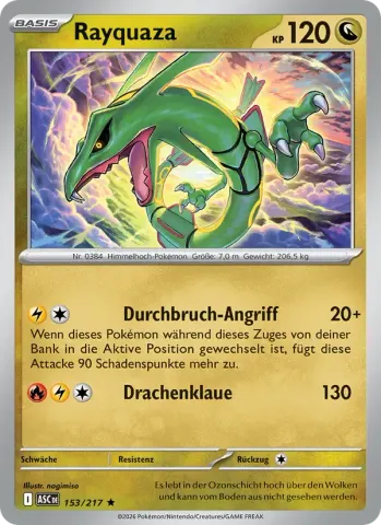 Rayquaza · 153