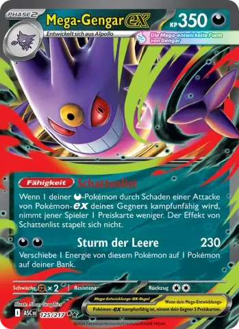 Mega-Gengar-ex · 125