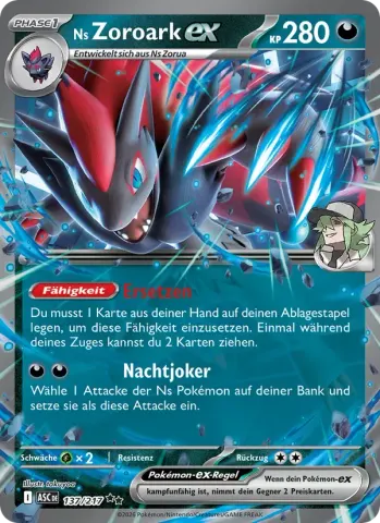 Ns Zoroark-ex · 137