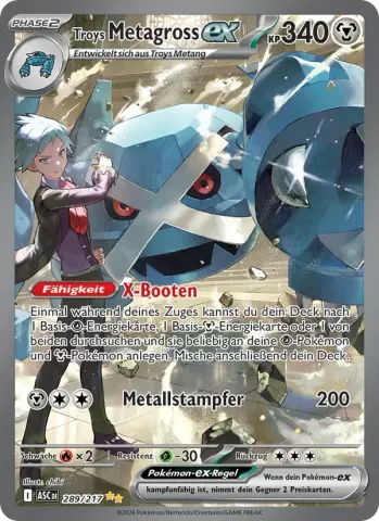 Troys Metagross-ex · 289