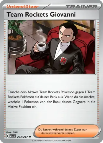 Team Rockets Giovanni · 204