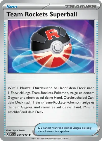 Team Rockets Superball · 205