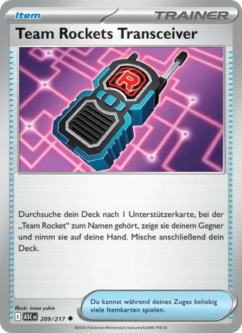 Team Rockets Transceiver · 209