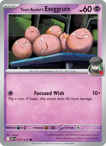 Team Rocket's Exeggcute · 077