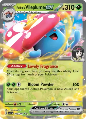 Erika's Vileplume ex · 003