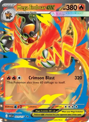 Mega Emboar ex · 031