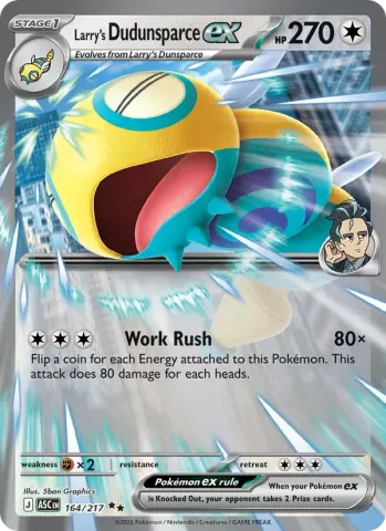 Larry's Dudunsparce ex · 164