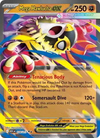 Mega Hawlucha ex · 116