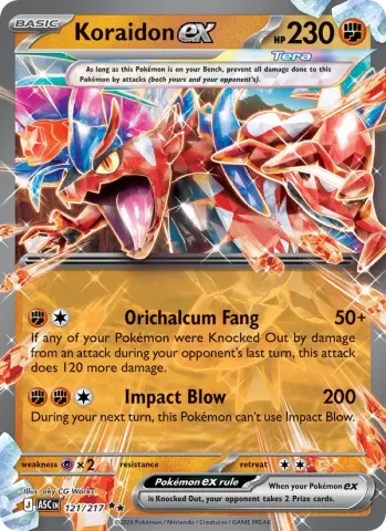 Koraidon ex · 121