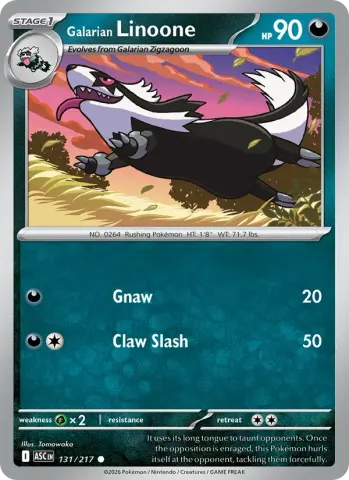 Galarian Linoone · 131