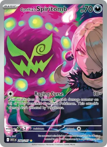 Cynthia's Spiritomb · 244