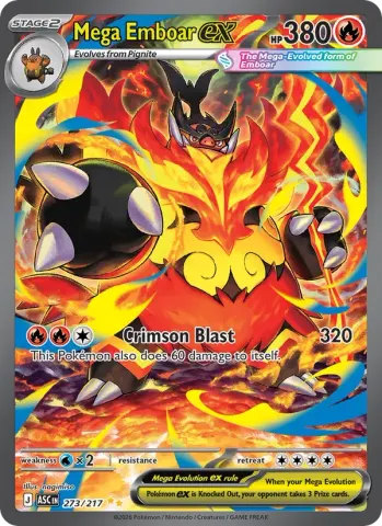 Mega Emboar ex · 273