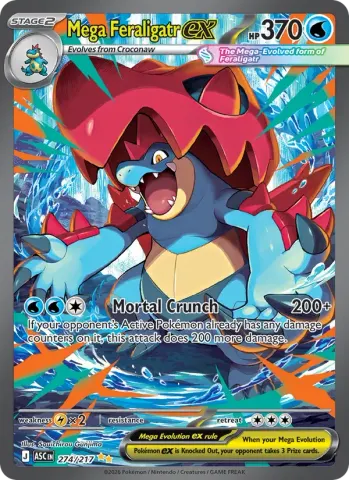 Mega Feraligatr ex · 274