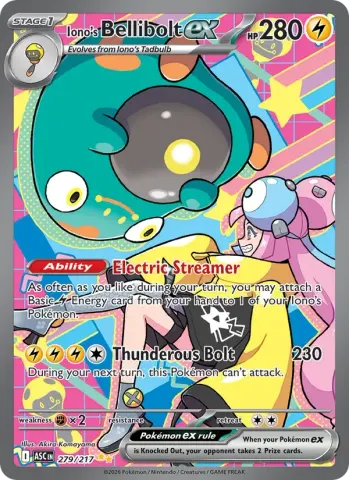 Iono's Bellibolt ex · 279