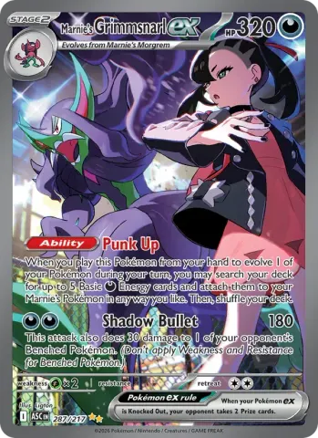 Marnie's Grimmsnarl ex · 287