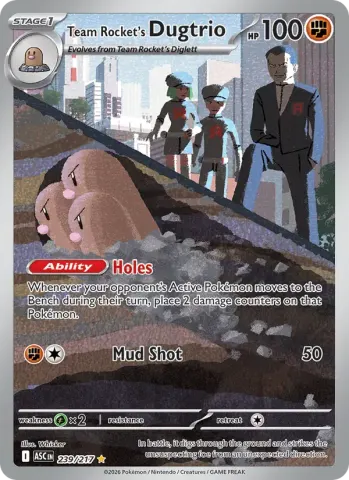 Team Rocket's Dugtrio · 239
