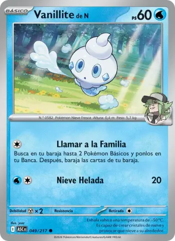 Vanillite de N · 049