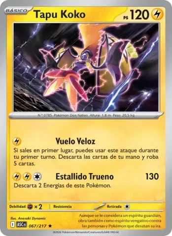 Tapu Koko · 067