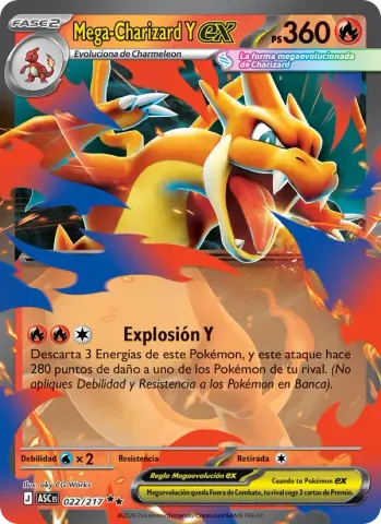 Mega-Charizard Y ex · 022