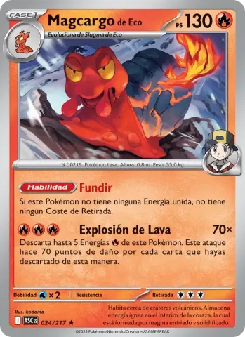 Magcargo de Eco · 024