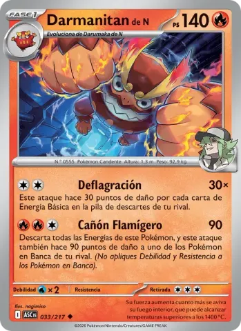 Darmanitan de N · 033