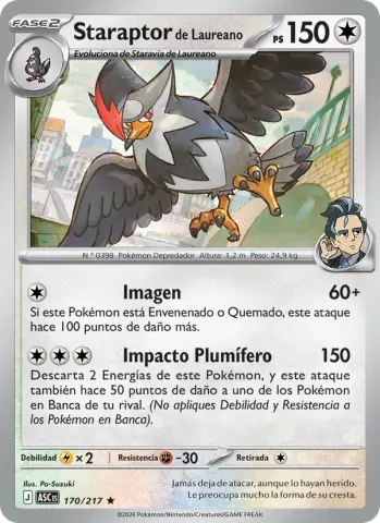 Staraptor de Laureano · 170