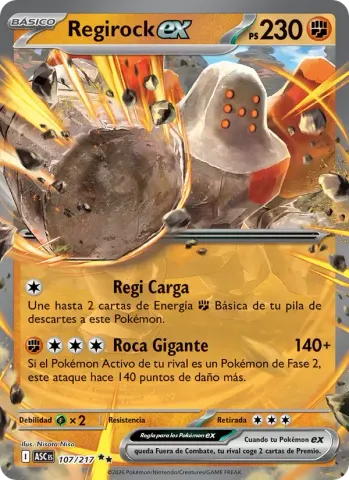 Regirock ex · 107
