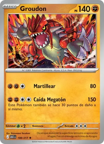 Groudon · 108