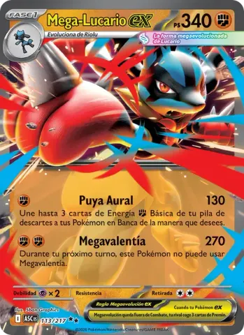 Mega-Lucario ex · 113