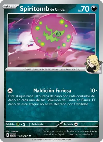 Spiritomb de Cintia · 133
