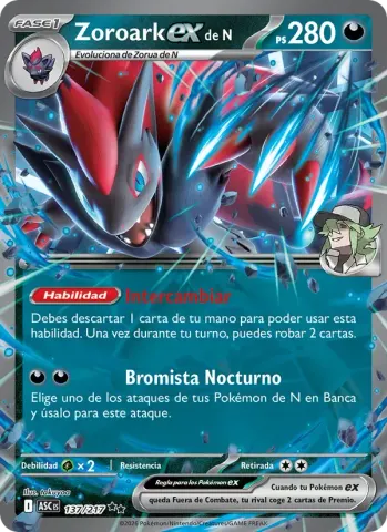 Zoroark ex de N · 137
