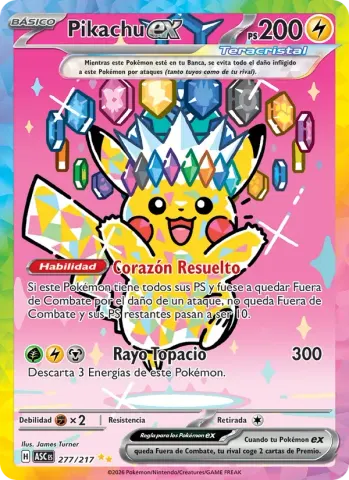 Pikachu ex · 277