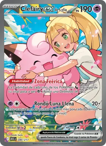 Clefairy ex de Lylia · 280