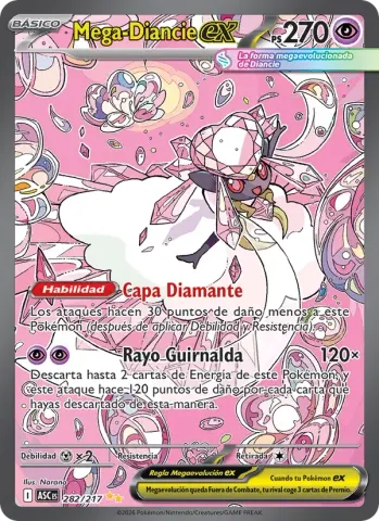 Mega-Diancie ex · 282