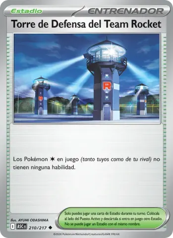 Torre de Defensa del Team Rocket · 210