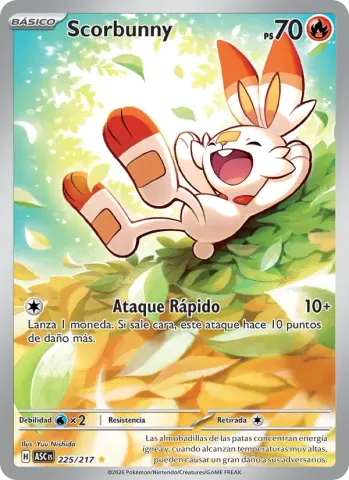 Scorbunny · 225