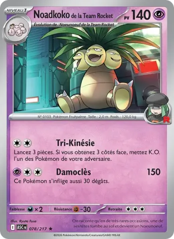Noadkoko de la Team Rocket · 078