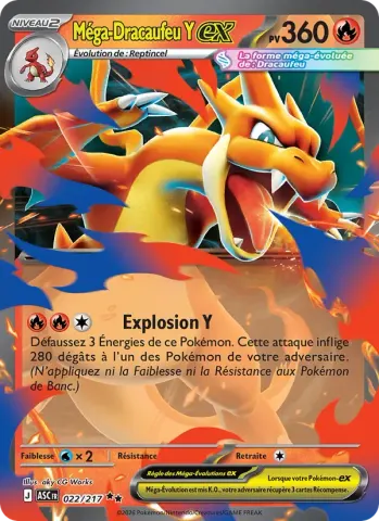 Méga-Dracaufeu Y-ex · 022