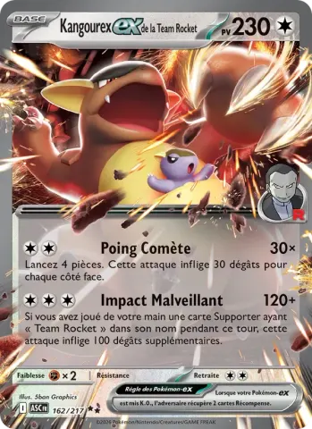 Kangourex-ex de la Team Rocket · 162