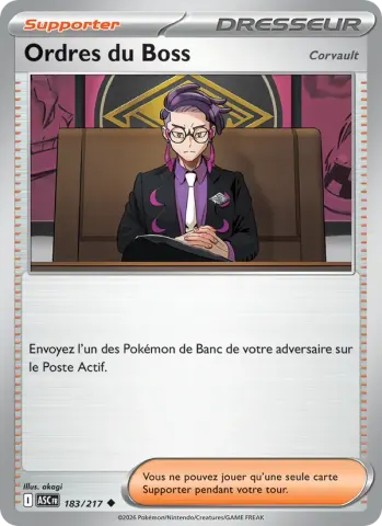 Ordres du Boss · 183