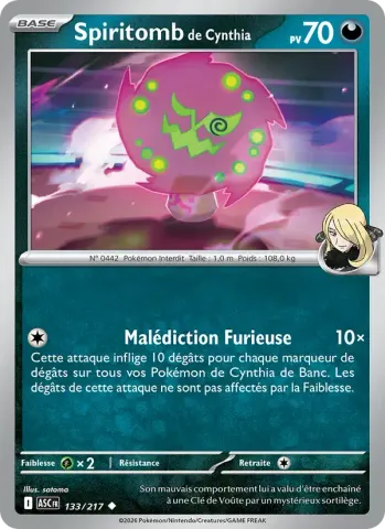 Spiritomb de Cynthia · 133