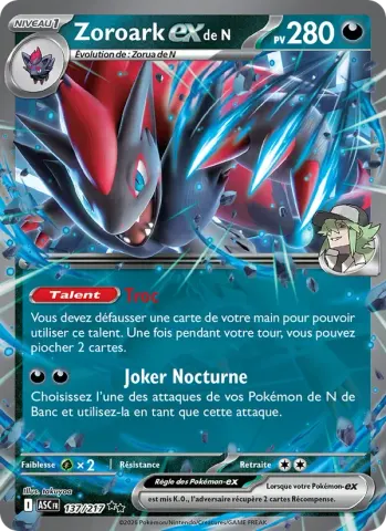 Zoroark-ex de N · 137