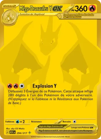 Méga-Dracaufeu Y-ex · 294
