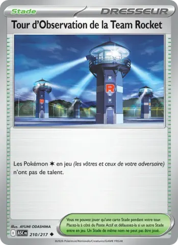 Tour d'Observation de la Team Rocket · 210