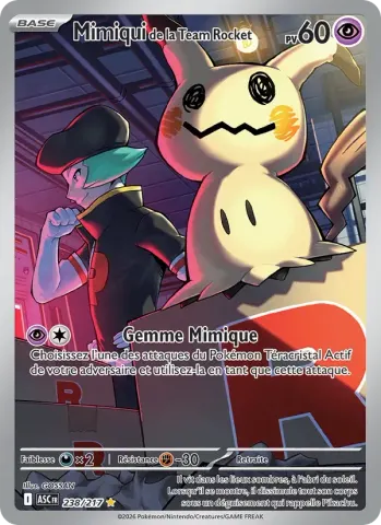 Mimiqui de la Team Rocket · 238