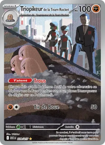 Triopikeur de la Team Rocket · 239