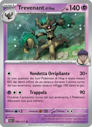 Trevenant di Hop · 096