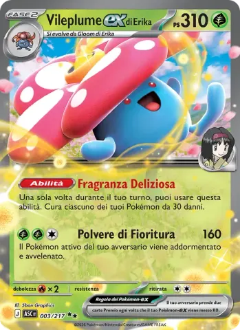 Vileplume-ex di Erika · 003
