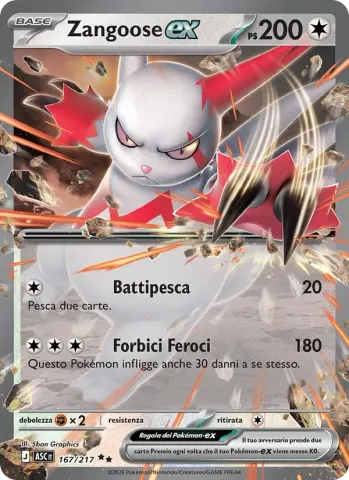 Zangoose-ex · 167